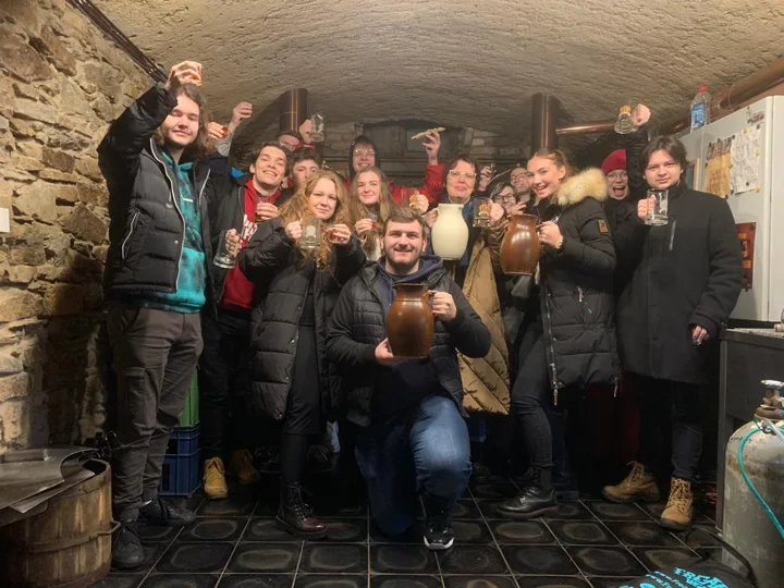 Studenti 4A chomutovského gymnázia