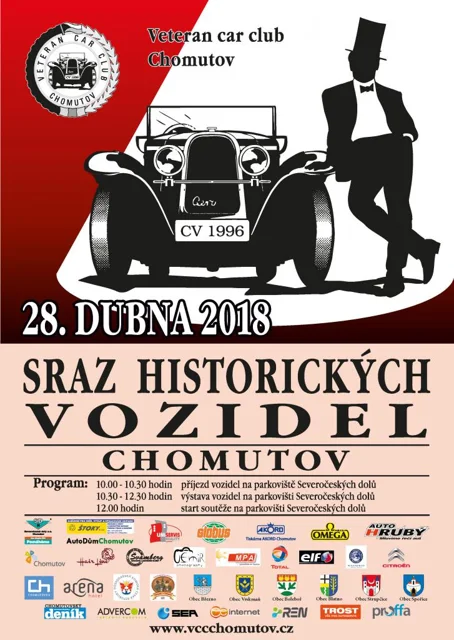 sraz historických vozidel