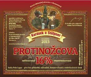 Protinožcova 16%