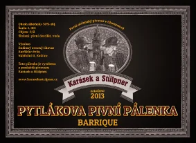 Pytlákova pivní pálenka Barrique
